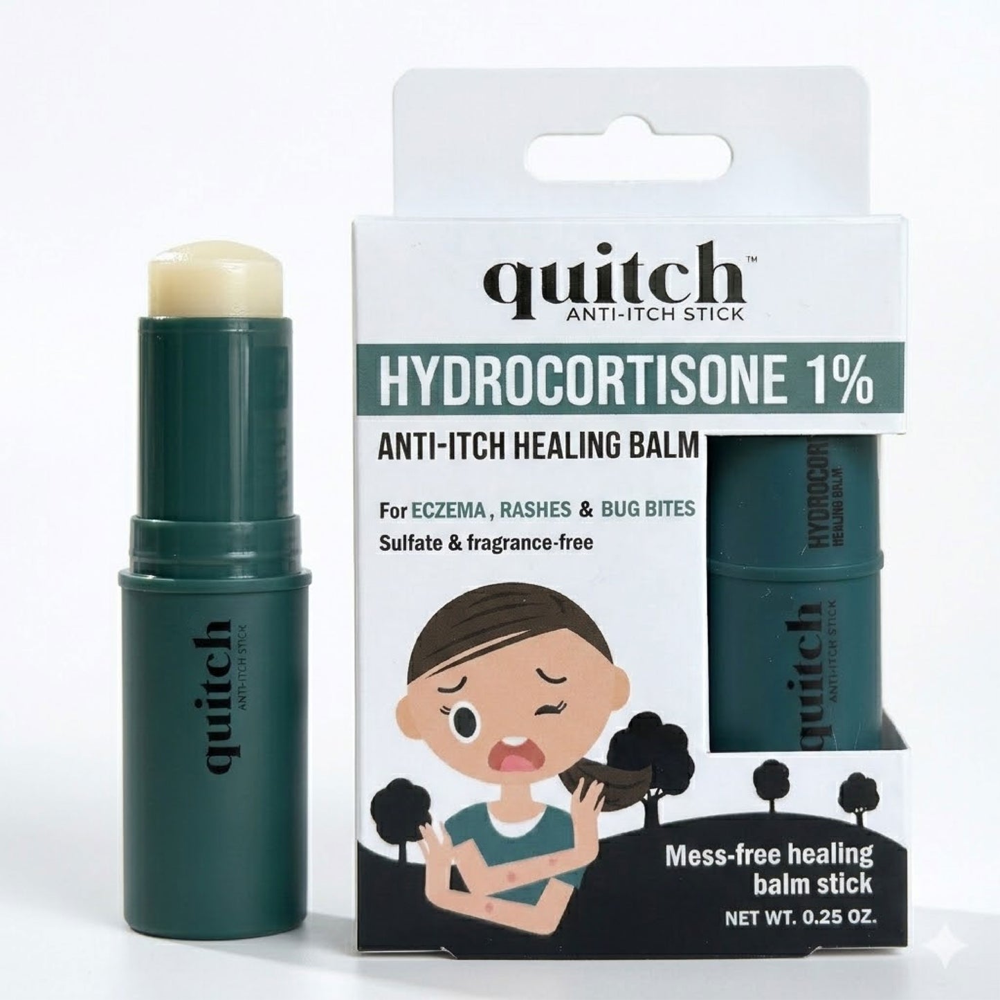 Quitch Hydrocortisone Healing Balm