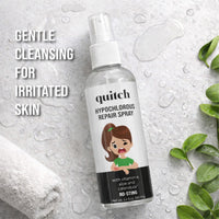 Quitch Eczema Repair Duo - Hydrocortisone Healing Balm + Hypochlorous Repair Spray