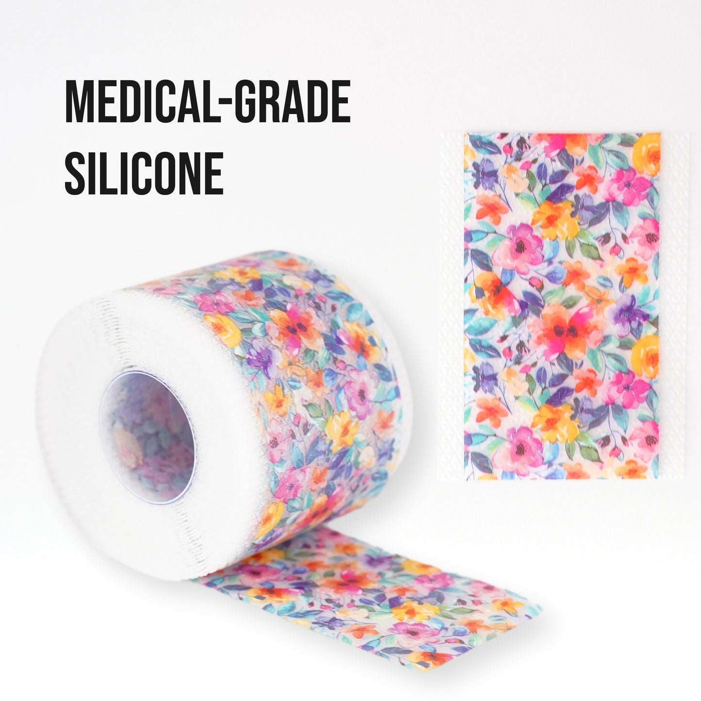 Silicone Tape Floral