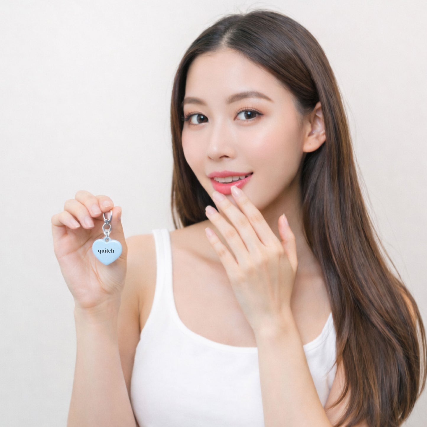 Quitch Skin Science pH Color Changing Lip and Cheek Balm Keychain