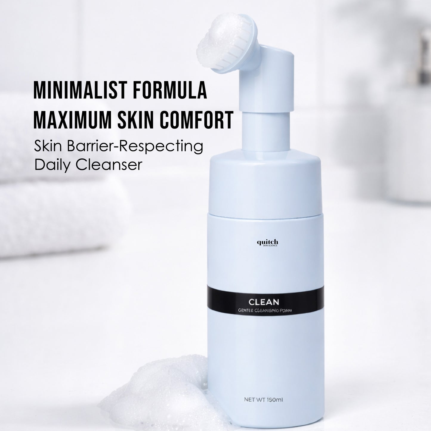 Quitch Skin Science Foaming Face Wash