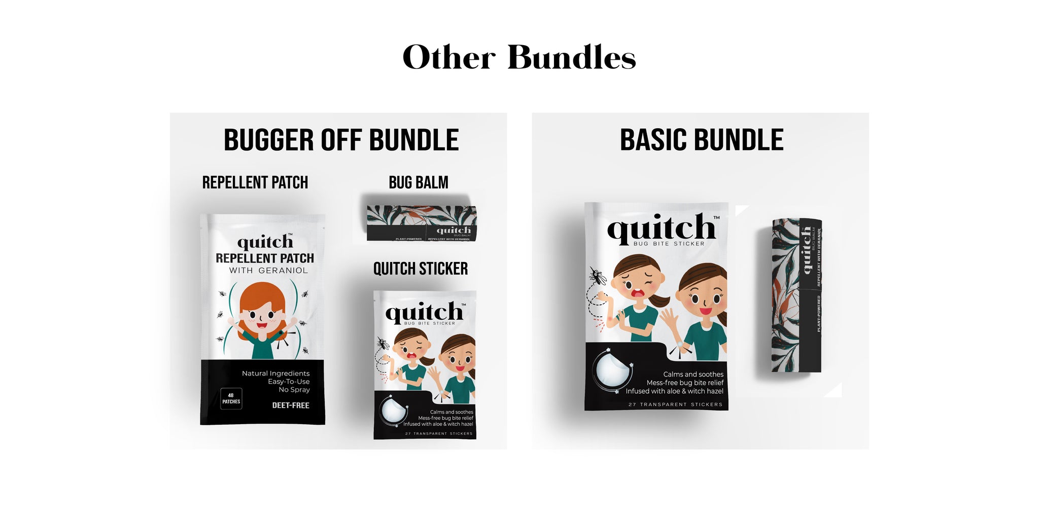 Sticker Bugger Big Bug Bundle – Quitch Bug Bite Relief